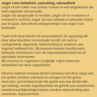 Angst en intimiteit - 2