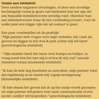 Angst en intimiteit - 9